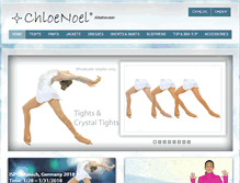 Tablet Screenshot of chloenoel.com